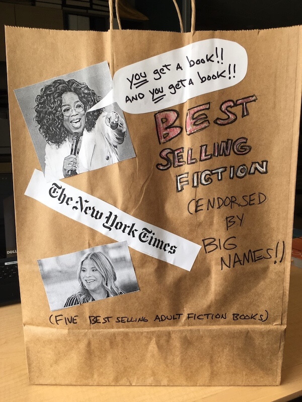 Milwaukee Public Library Foundation-Bookseller-Mystery-Oprah-Bag-of-Books Milwaukee Public Library Foundation-Bookseller-Mystery-Oprah-Bag-of-Books