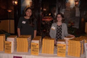 Milwaukee-Public-Library-Foundation-Holman-Literary-Luncheon-Volunteers-with-House-of-Broken-Angles-Books