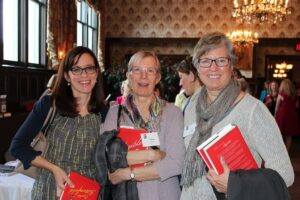 Milwaukee-Public-Library-Foundation-Literary-Luncheon-Three-Women-with-their-signed-books