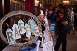 Milwaukee-Public-Library-Foundation-Mad-Hatter-Tea-Signage-Literary-Luncheon-Raffle