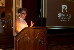 Milwaukee Public Library Foundation Benjamin Franklin Awards Celebration Joan Johnson