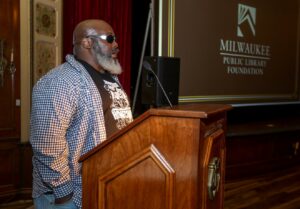 Milwaukee Public Library Foundation Benjamin Franklin Awards Celebration 2022 "Mario the Poet"