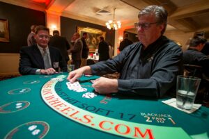 Milwaukee Public Library Foundation Benjamin Franklin Awards Celebration 2022 Blackjack Gambling and Festivities